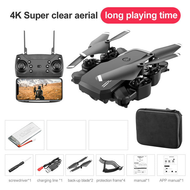 White Foldable Drone